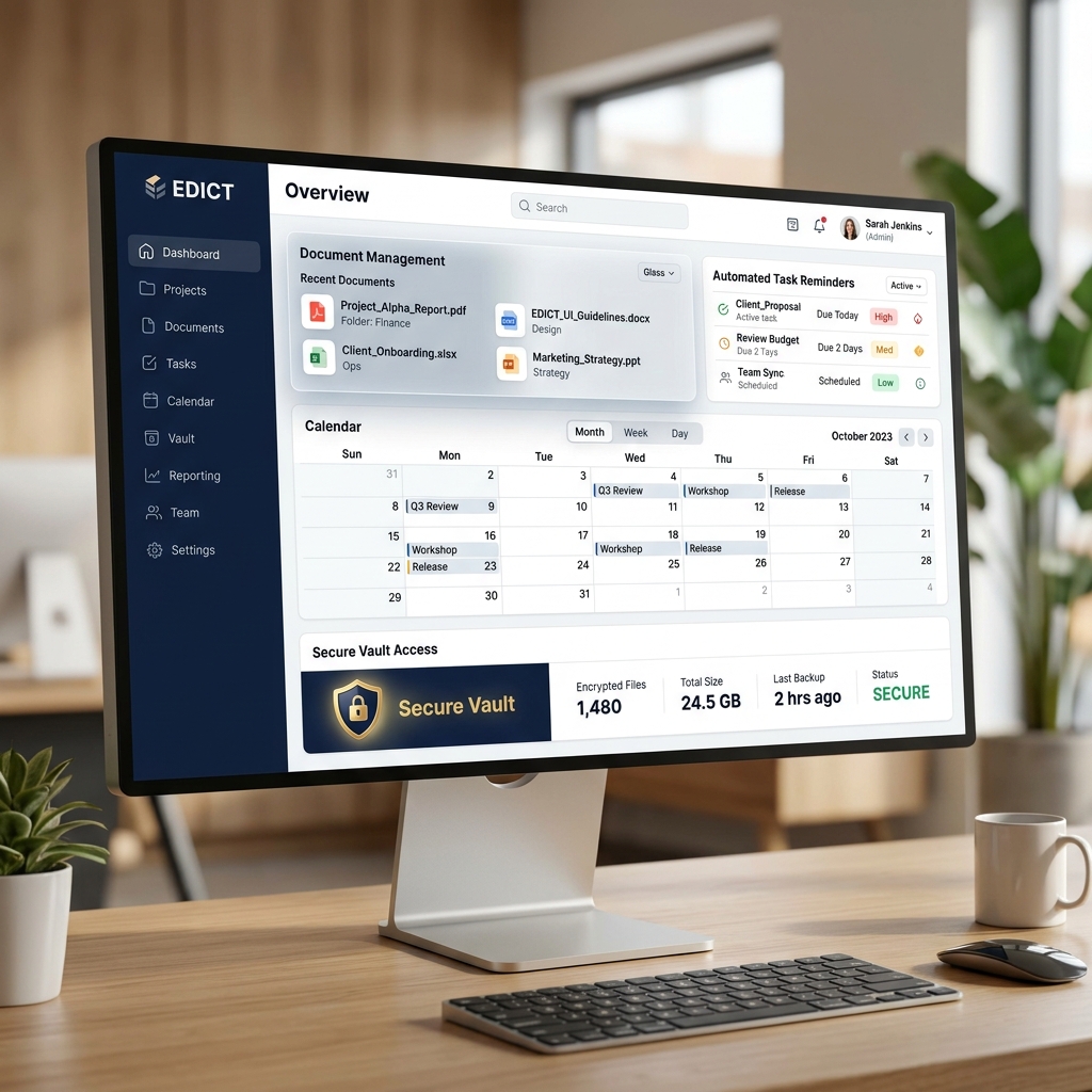 Edict Dashboard